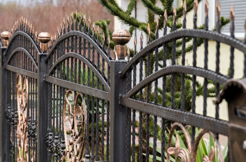 Heavy-Duty Wrought Iron Fence